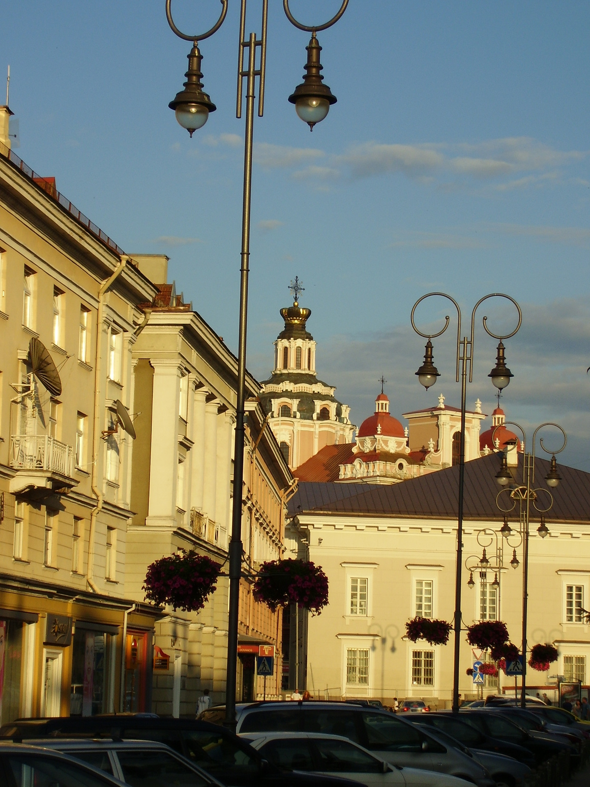 Vilnius - Német utca és Szent Kázmér templom