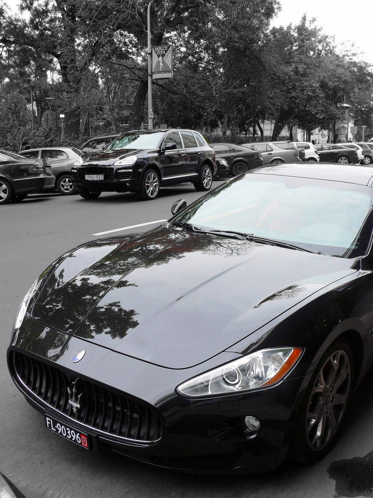 Maserati Granturismo - Porsche Cayenne Turbo S combo