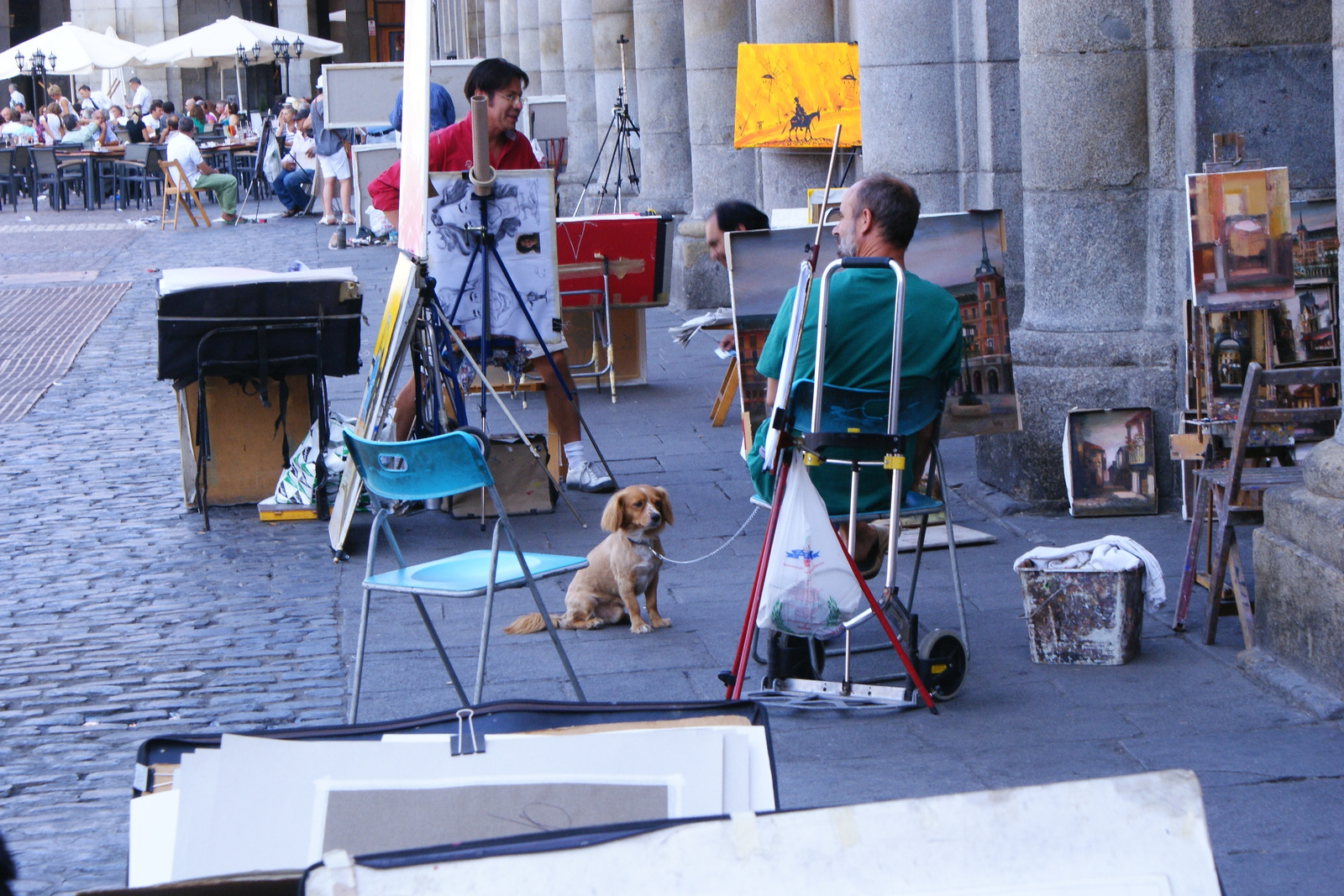 A festő kutyája Madrid