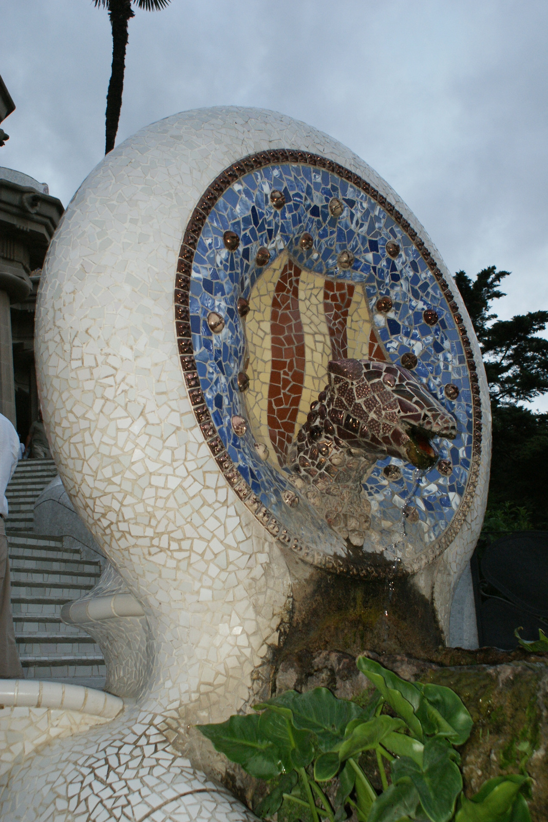 bárány Güell Park Barcelona