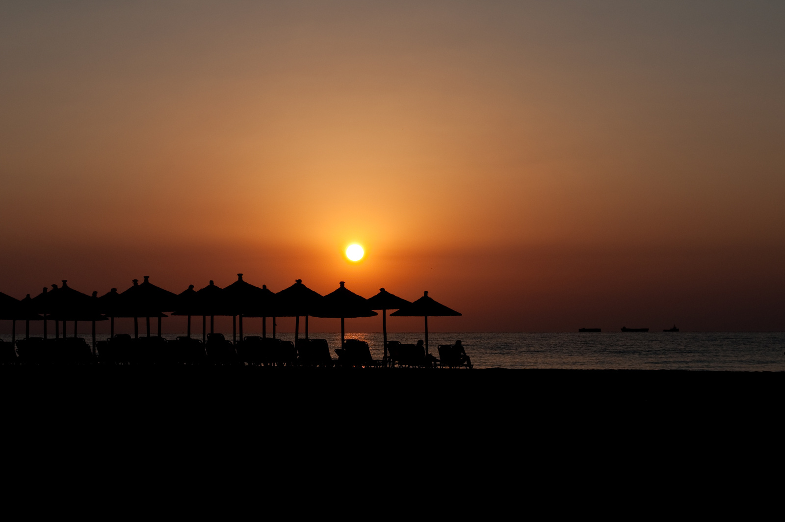 Olympic Beach napkelte- Katerini