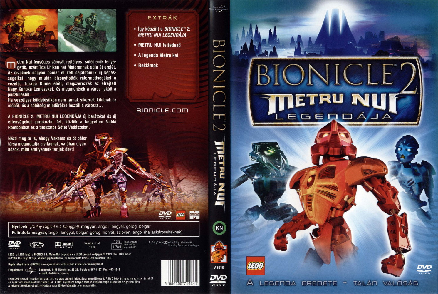 Bionicle 2 Legends Of Metru Nui Hungarian