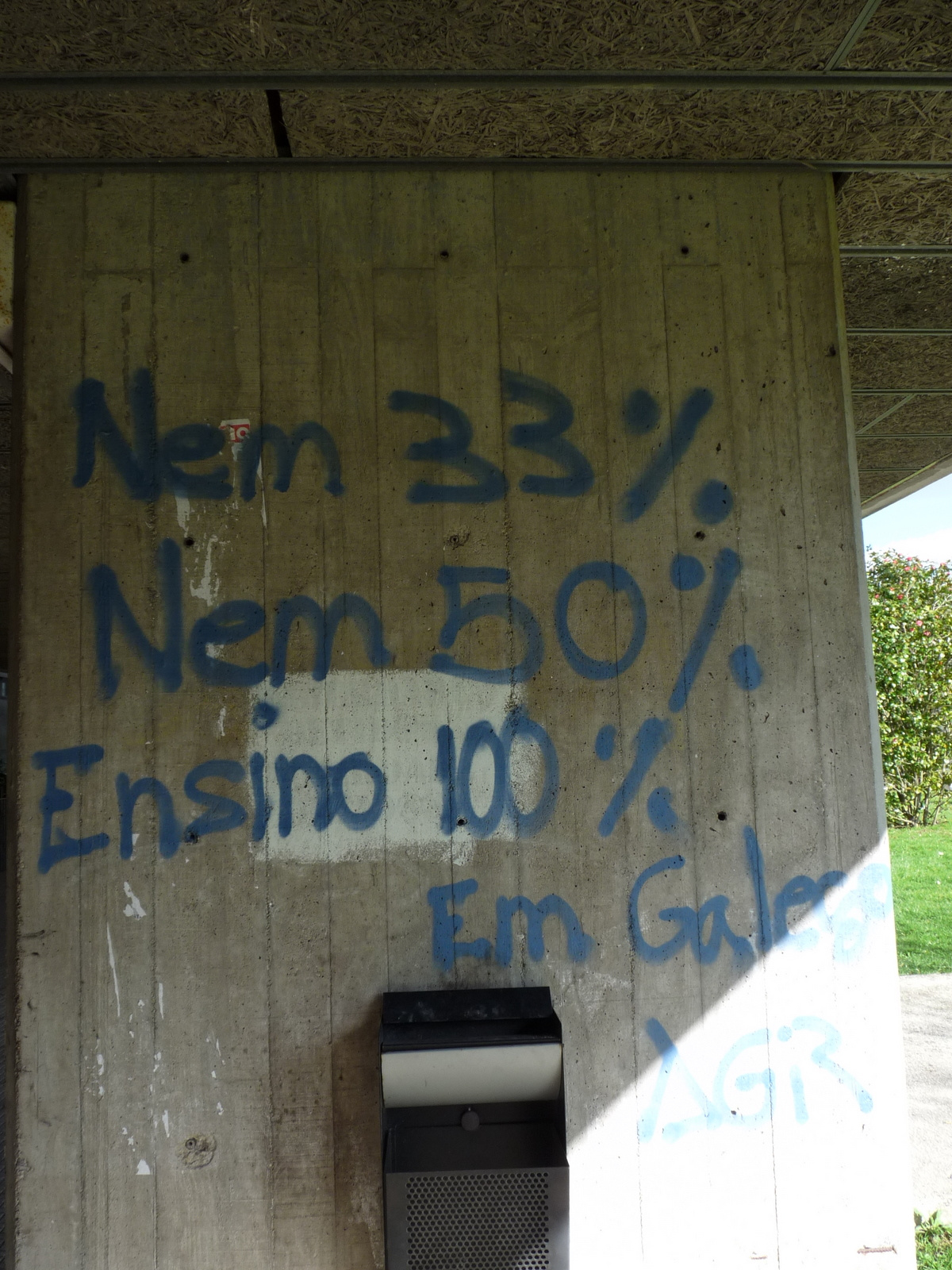 se nem 33%, se nem 50%, 100%-osan galego oktatást