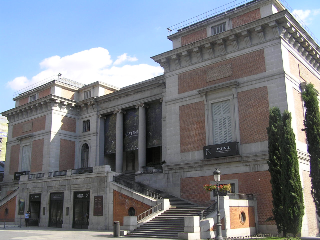 0861 Madrid Prado bejárat