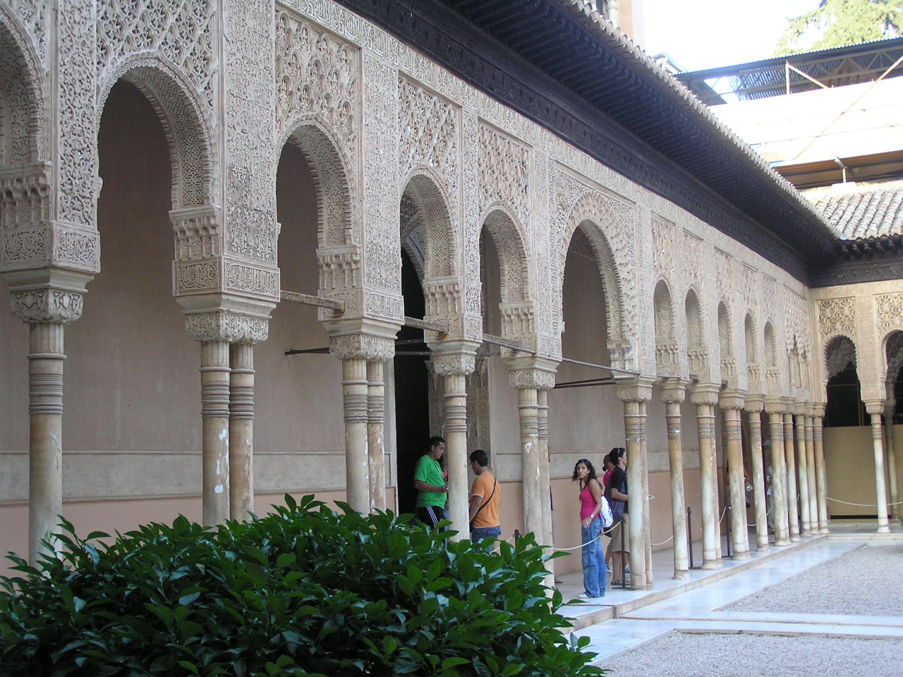 0258 Granada Alhambra Oroszlános udvar