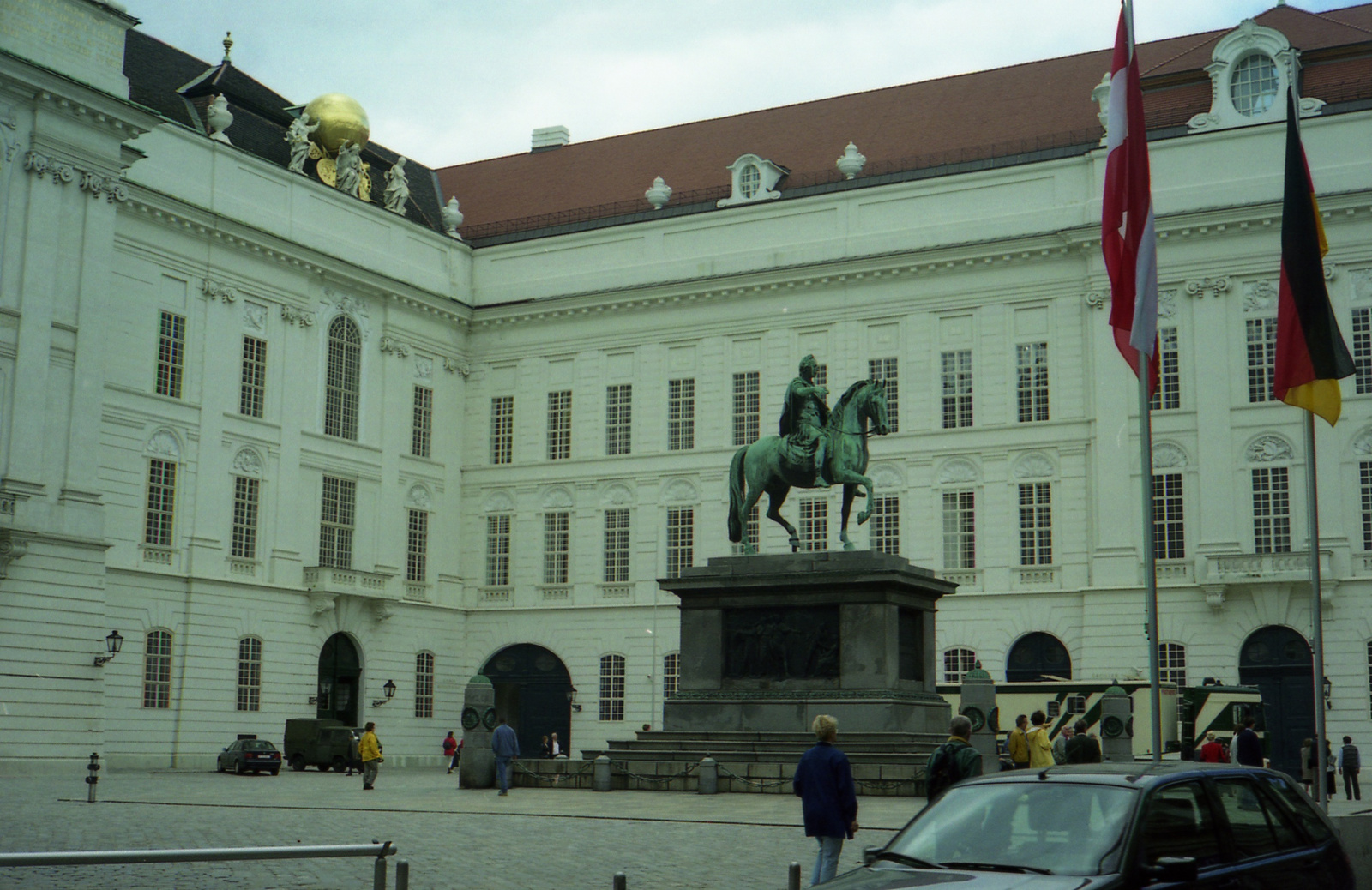 326 Wien Hofburg udvara