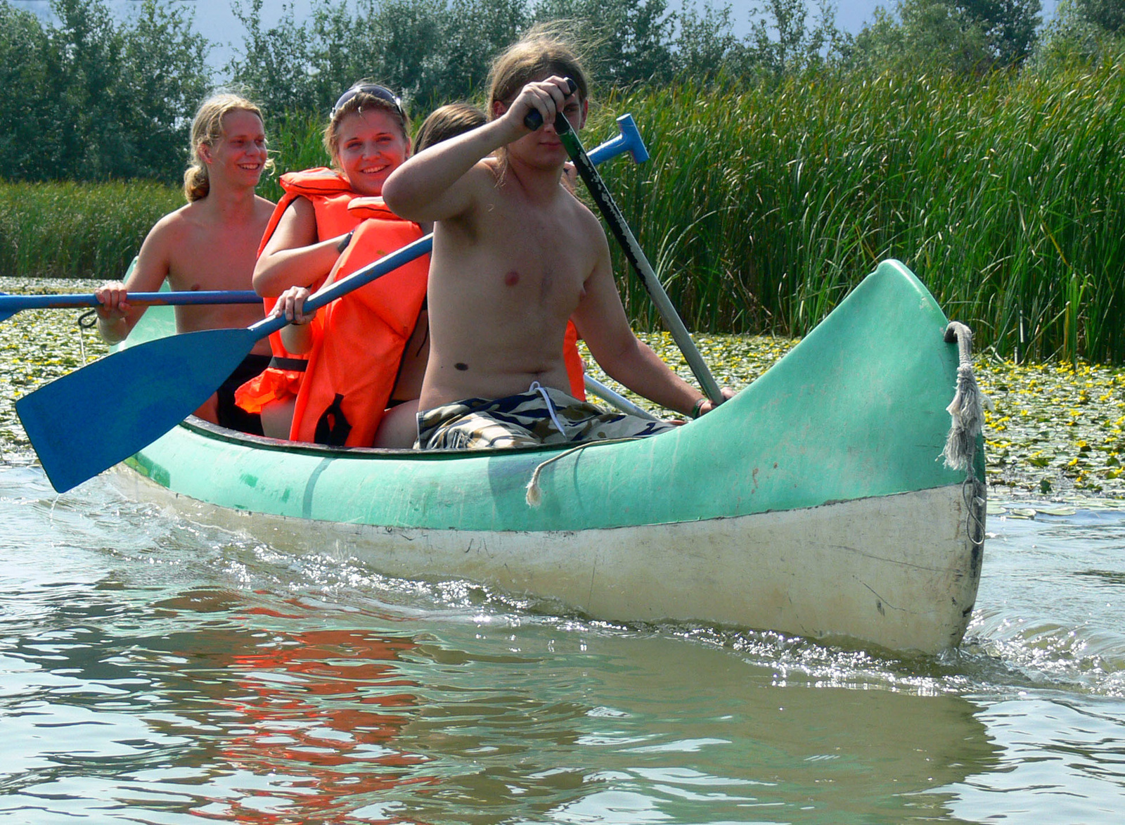 Tisza-tó tanulókenu