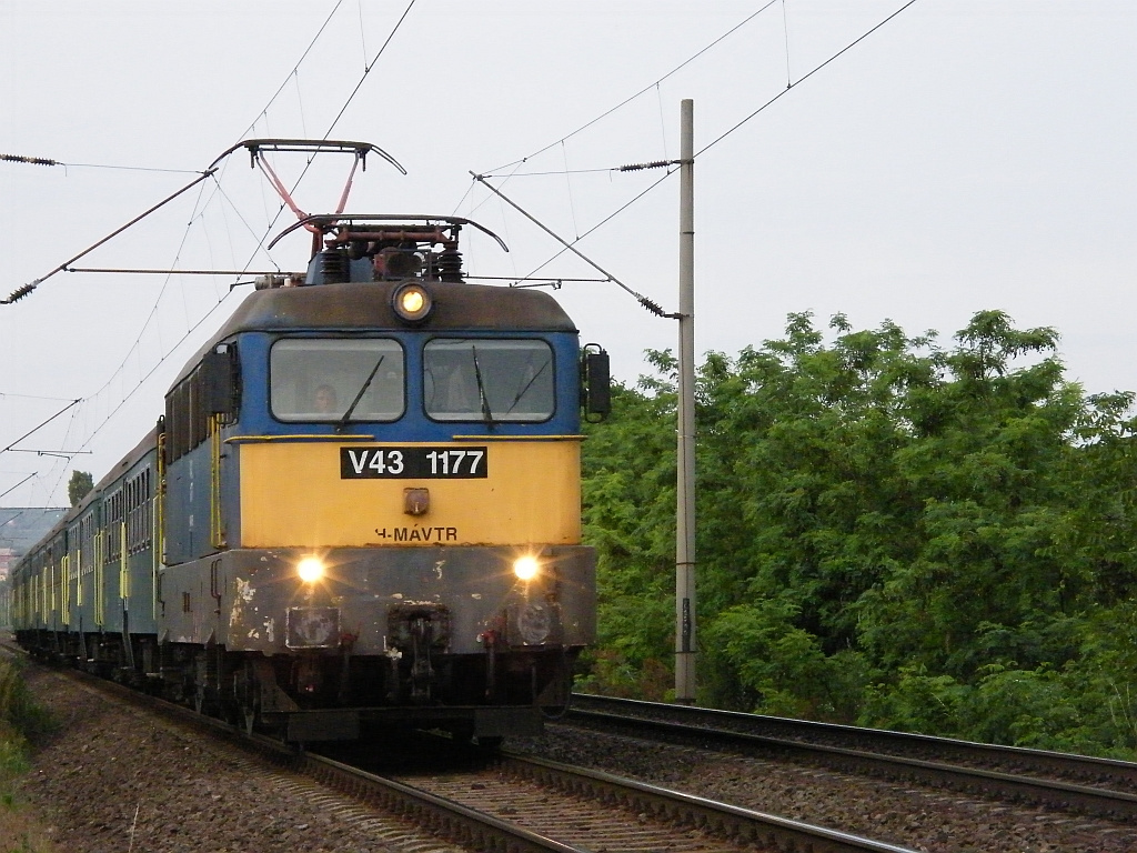 V43 1177  Már húzóágazatban.