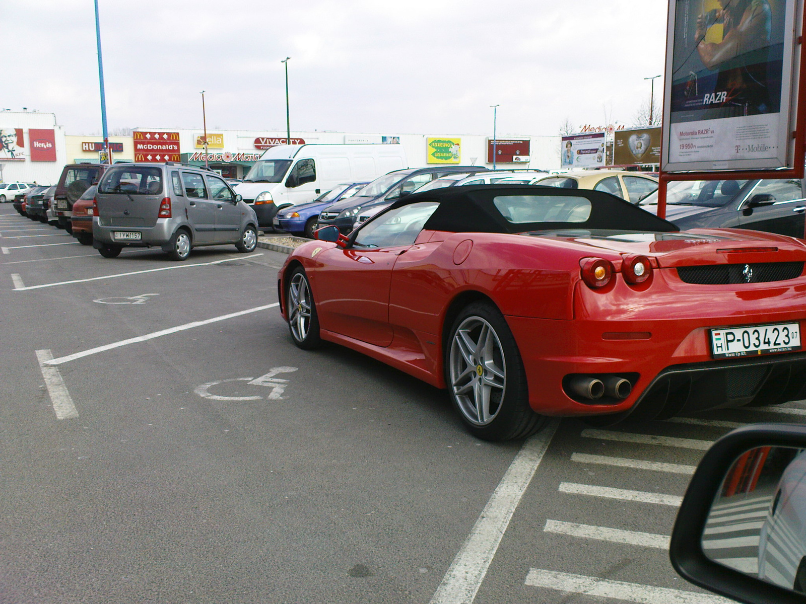 A rokkant Ferraris