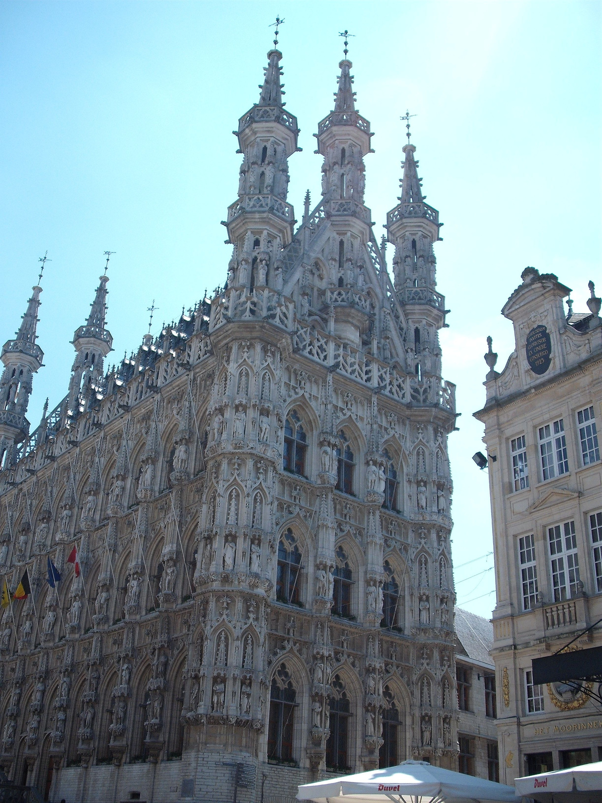 Belgium Leuven A varosháza