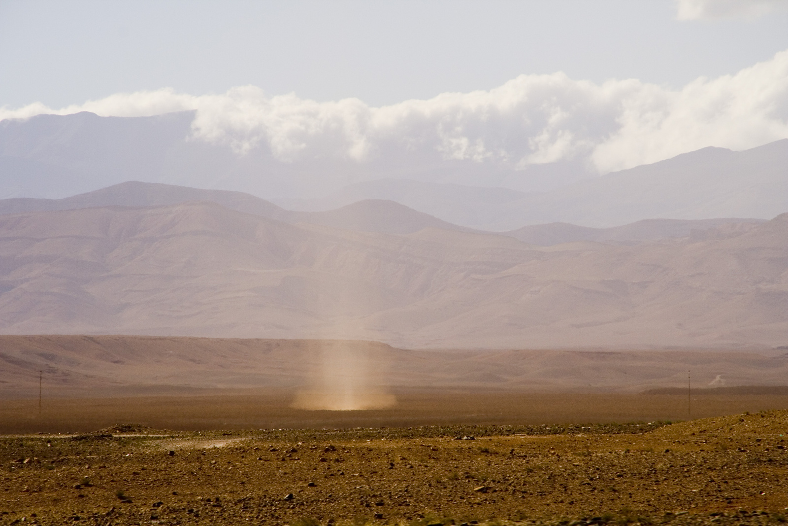 Homokvihar Boumalne du Dades felé