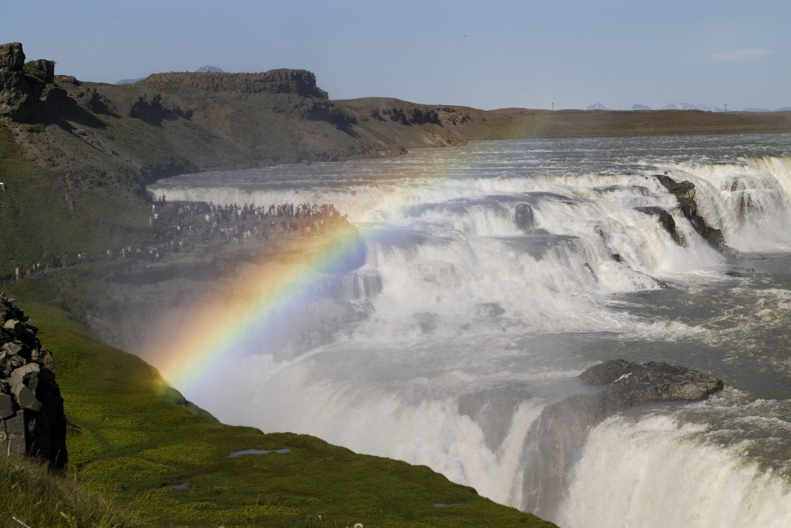 Gullfoss vízesés, Izland