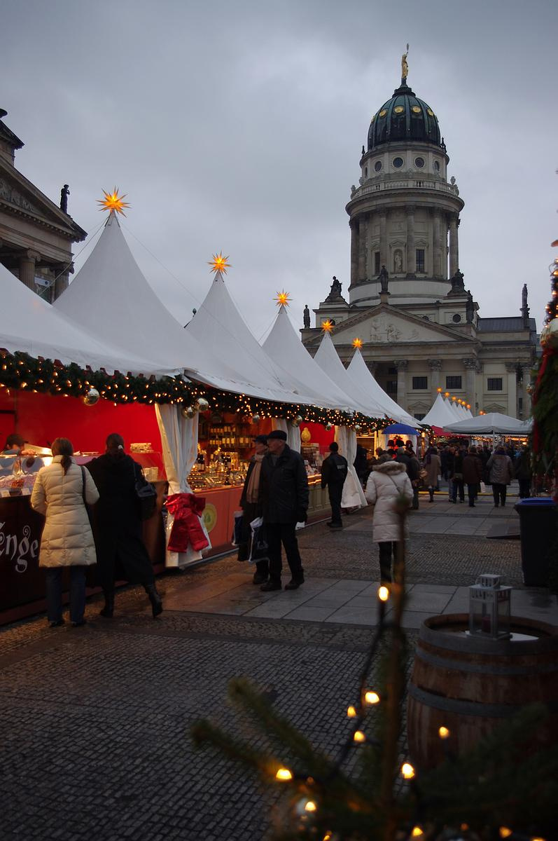 Karácsonyi vásár a Gendarmenmarkt-on