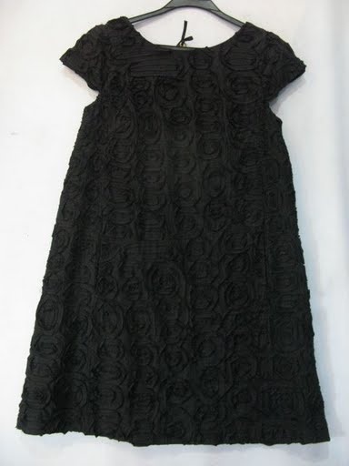 90719A-28A CHANEL BLACK COTTON DRESS SIZE 2 4 6 PRICE USD 51[1]