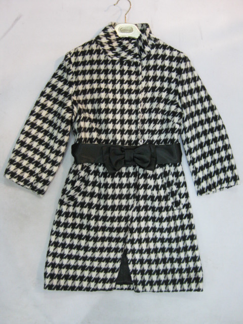 91013A-16  CHANEL  COTTON +WOOL COAT SIZE 2 4 6 PRICE USD45