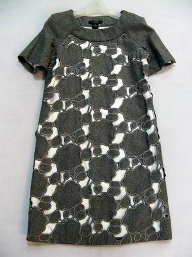 90802C-36A MIUMIU GREY WOOL DRESS SIZE 2 4 6 PRICE USD 46[1]