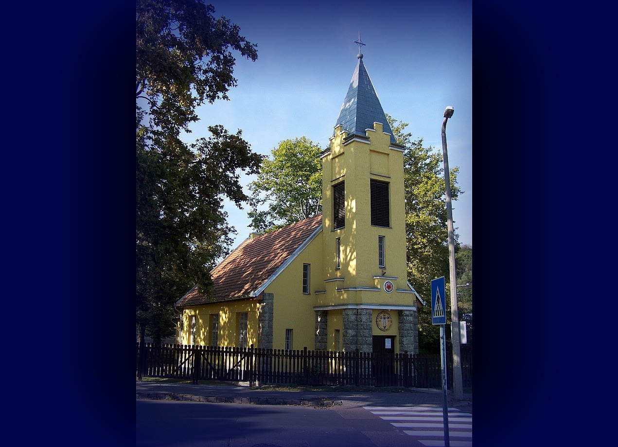 Salgótarjáni képek, kápolna a Gorkij-telepen