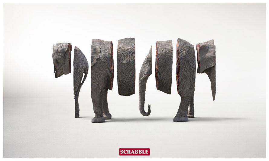 scrabble elephant