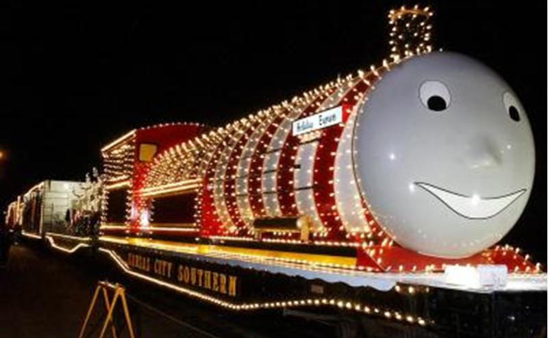 Karácsonyi vonat Holiday Express USA (forrás Magyar Szó)