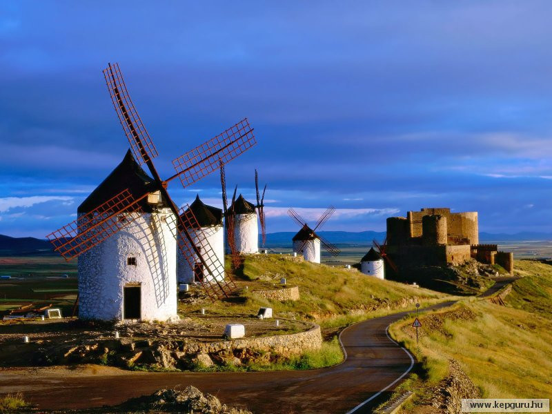 Sz�lmalmok-Consuegra-La Mancha tartom�ny-Spanyolorsz�g