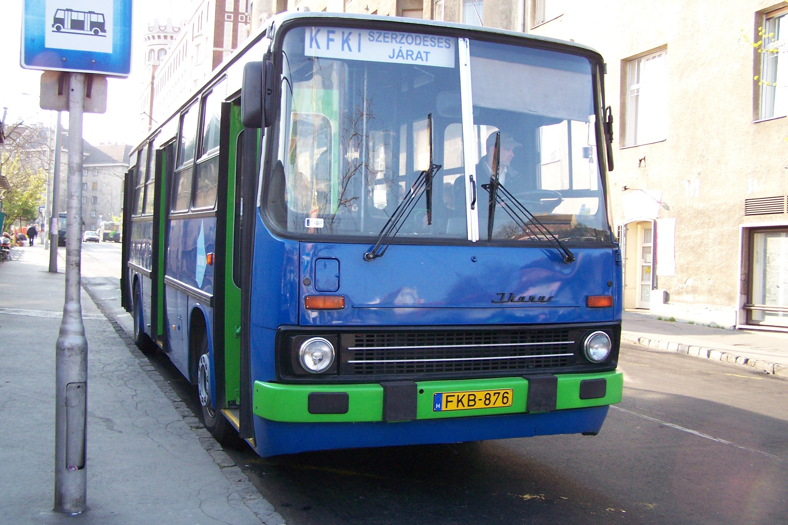 Busz FKB-876 2-Várfok utca
