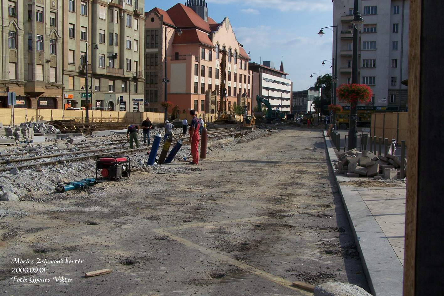 Móricz Zsigmond körtér metróépítés2