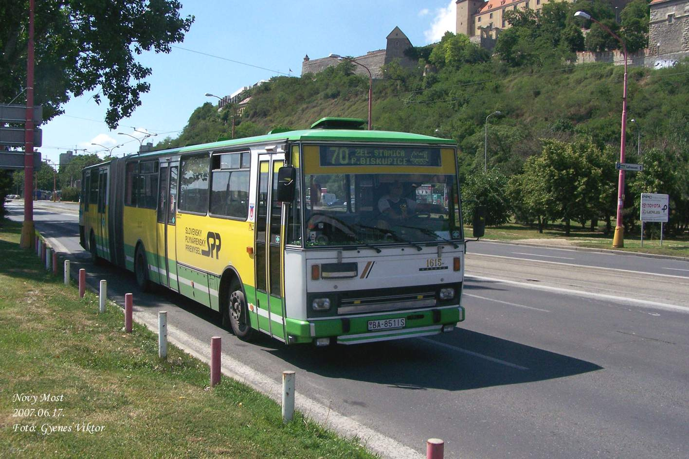 Pozsonyi busz BA-851IS