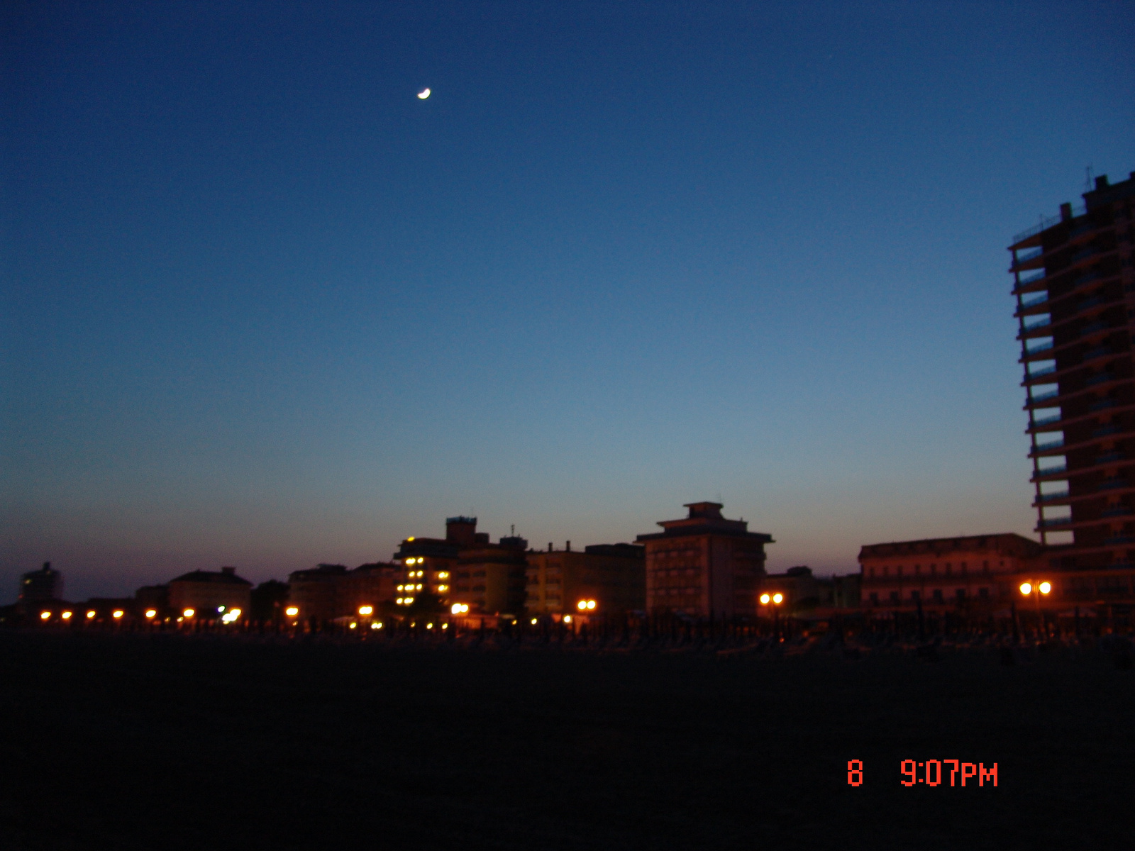 Esti Jesolo a mólóról