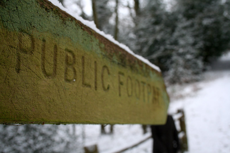 public footpath